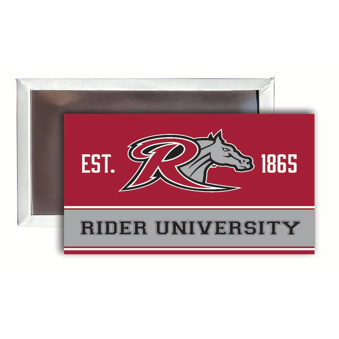 Rider University Broncs 2x3-Inch NCAA Vibrant Collegiate Fridge Magnet - Multi-Surface Team Pride Accessory Single Unit Image 1