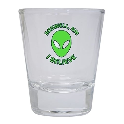 Roswell Mexico UFO Shot Glass Image 1