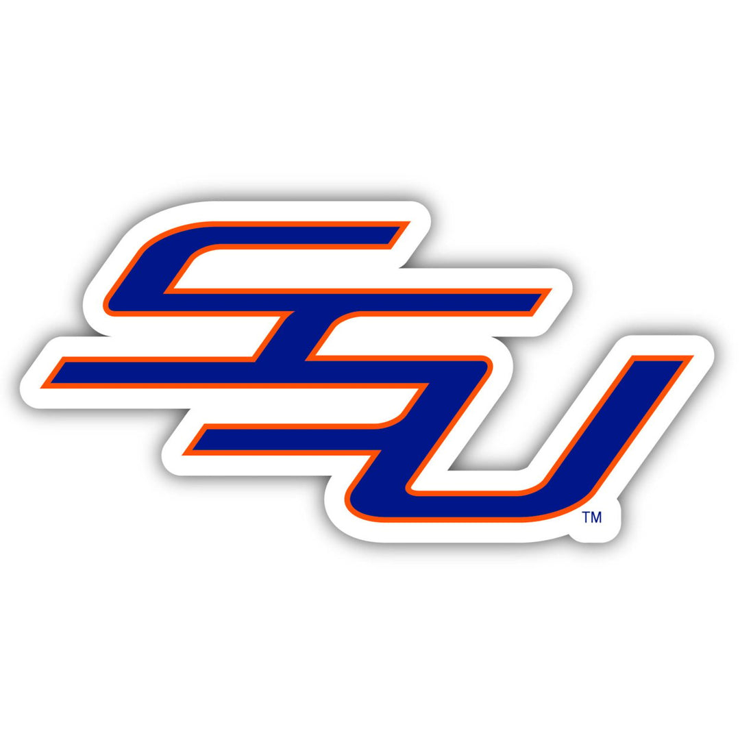 Savannah State University 4-Inch Elegant School Logo NCAA Vinyl Decal Sticker for Fans, Students, and Alumni Image 1