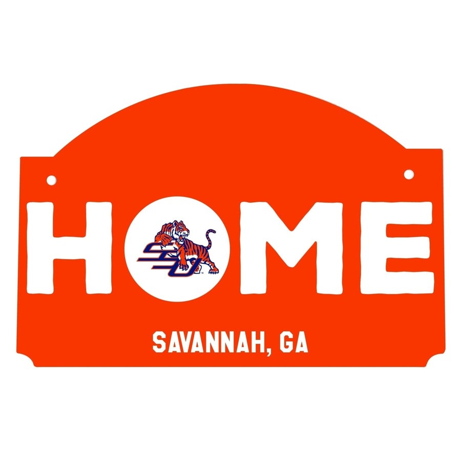 Savannah State University Wood Sign with String Image 1