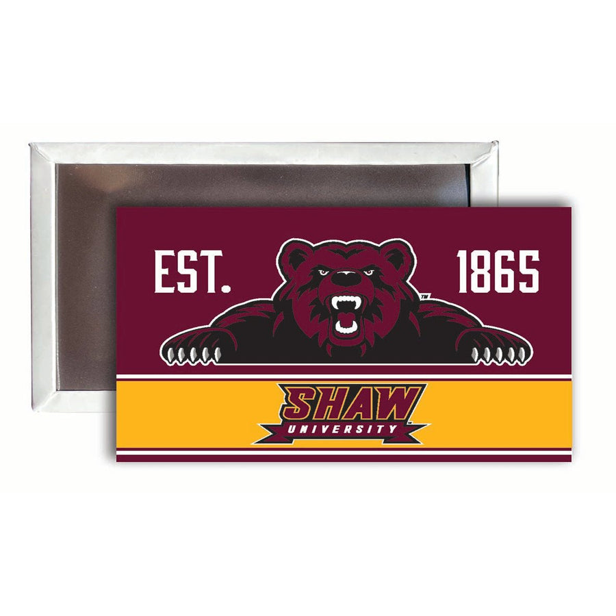 Shaw University Bears 2x3-Inch NCAA Vibrant Collegiate Fridge Magnet - Multi-Surface Team Pride Accessory Single Unit Image 1