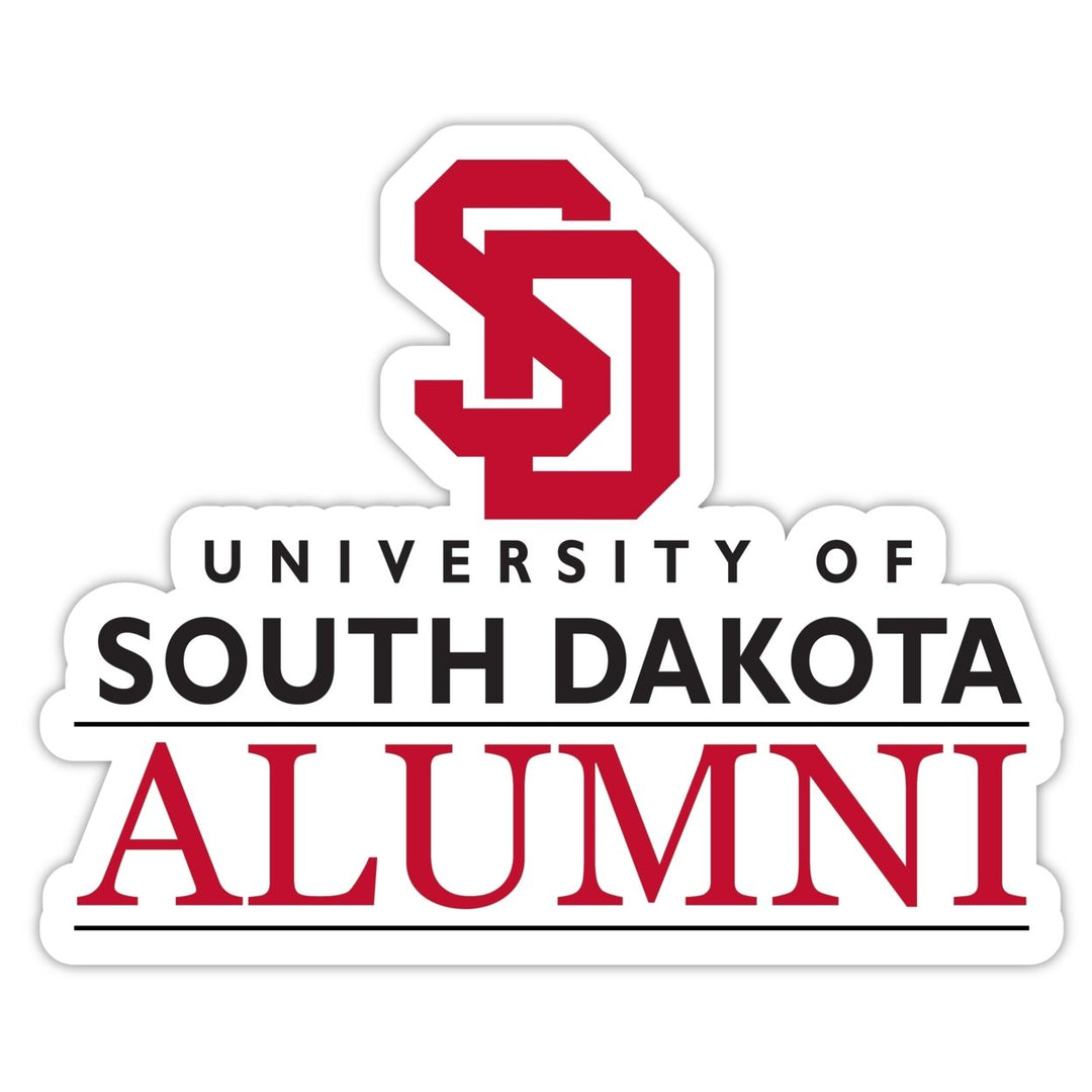 South Dakota Coyotes 4-Inch Alumni NCAA Vinyl Sticker - Durable School Spirit Decal Image 1