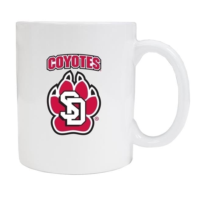 South Dakota Coyotes White Ceramic NCAA Fan Mug 2-Pack (White) Image 1