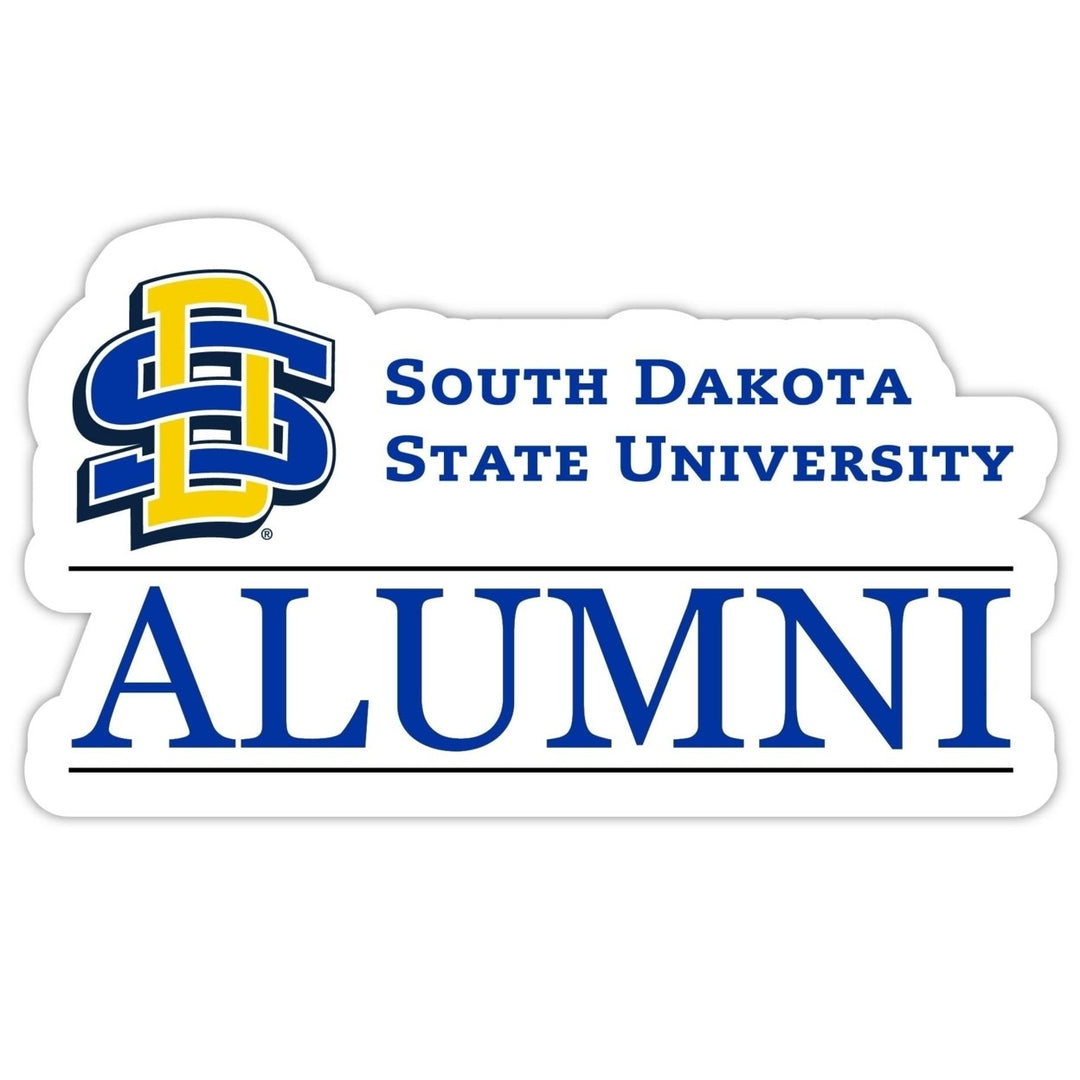 South Dakota State Jackrabbits 4-Inch Alumni NCAA Vinyl Sticker - Durable School Spirit Decal Image 1