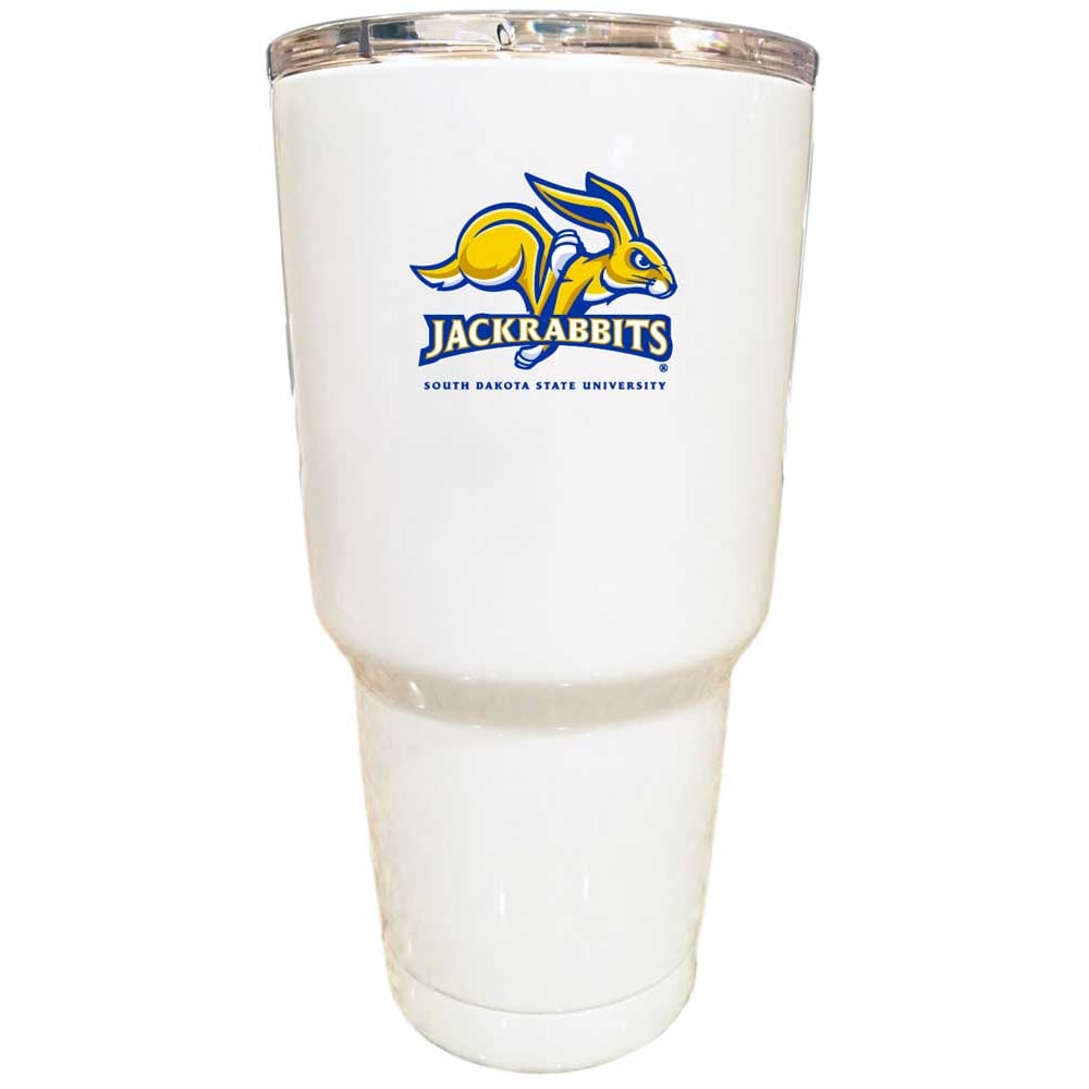 South Dakota State Jackrabbits Mascot Logo Tumbler - 24oz Color-Choice Insulated Stainless Steel Mug Image 1