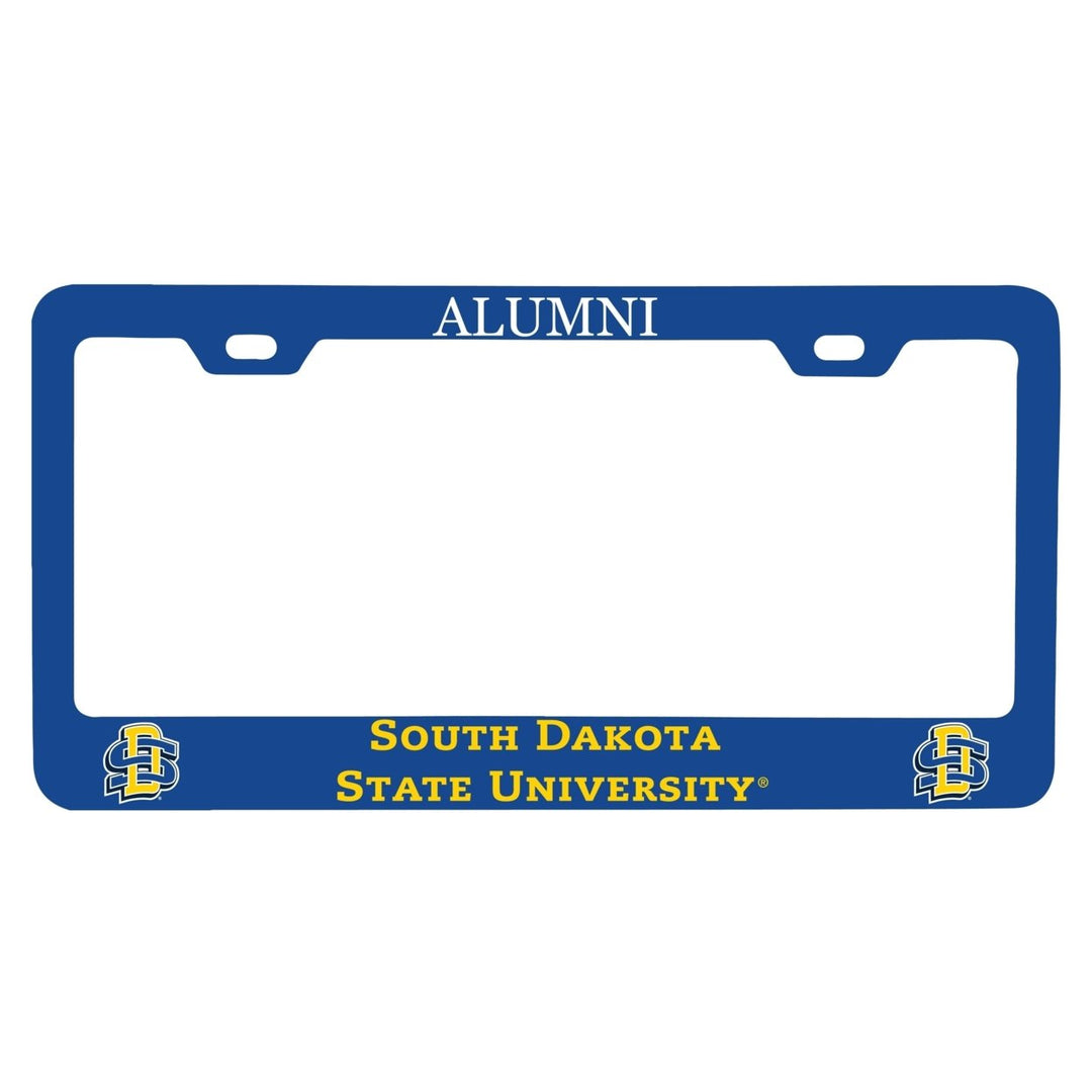 NCAA South Dakota State Jackrabbits Alumni License Plate Frame - Colorful Heavy Gauge Metal, Officially Licensed Image 1