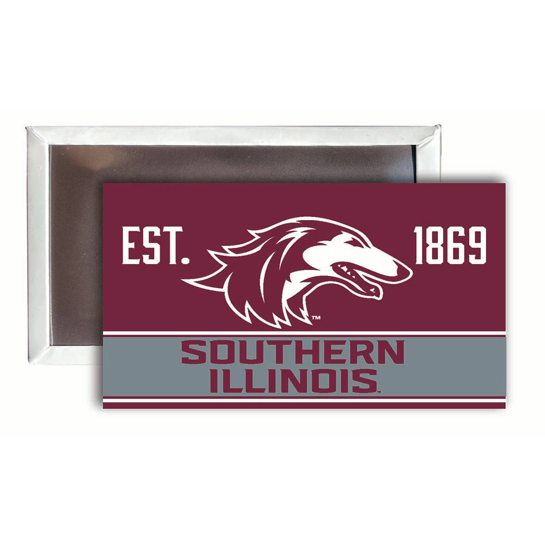 Southern Illinois Salukis 2x3-Inch NCAA Vibrant Collegiate Fridge Magnet - Multi-Surface Team Pride Accessory Single Image 1