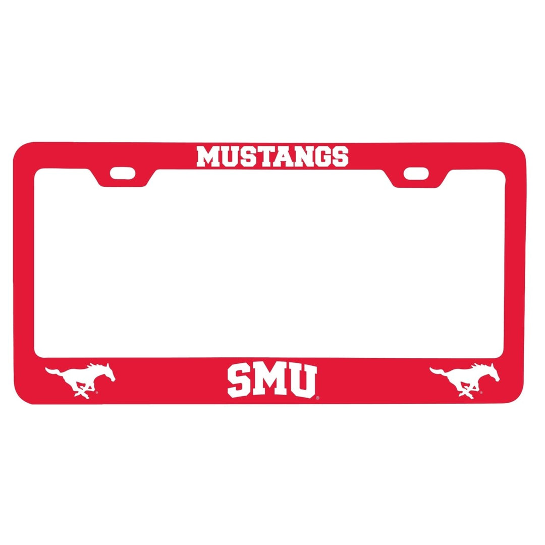 Southern Methodist University Mustangs License Plate Frame Image 1