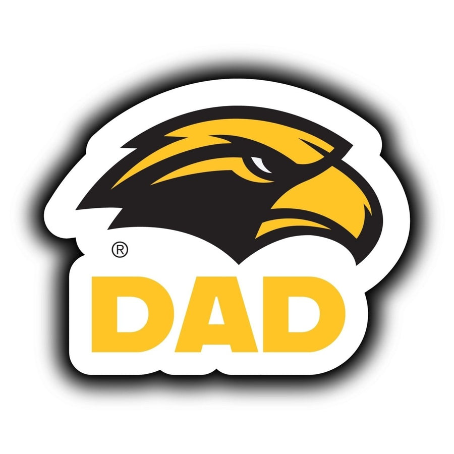 Southern Mississippi Golden Eagles 4-Inch Proud Dad NCAA - Durable School Spirit Vinyl Decal Perfect Image 1