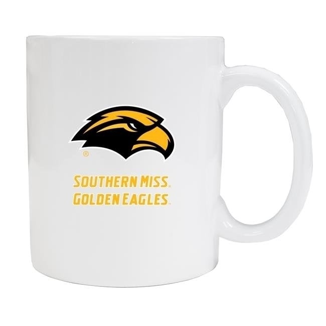 Southern Mississippi Golden Eagles White Ceramic NCAA Fan Mug 2-Pack (White) Image 1