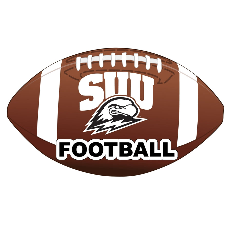 Southern Utah University 4-Inch Round Football NCAA Gridiron Glory Vinyl Decal Sticker Image 1