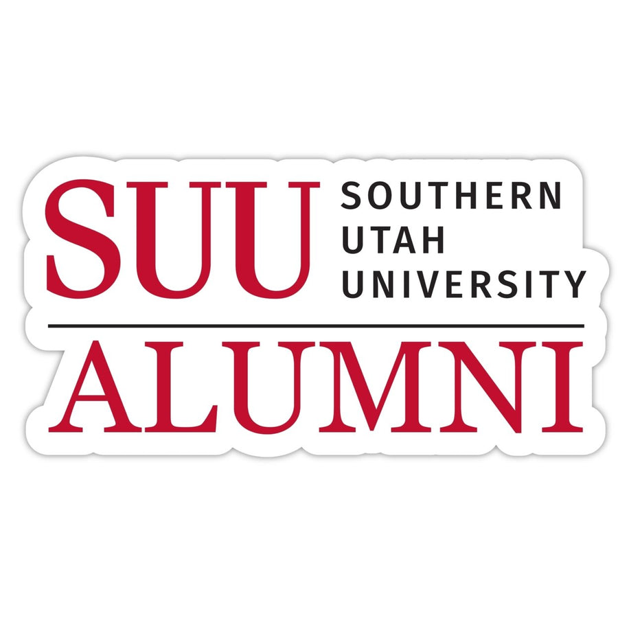 Southern Utah University 4-Inch Alumni NCAA Vinyl Sticker - Durable School Spirit Decal Image 1