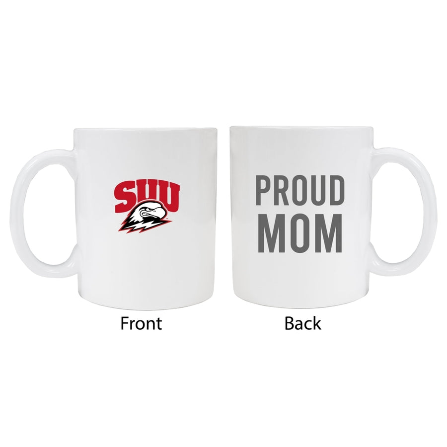 Southern Utah University Proud Mom Ceramic Coffee Mug - White Image 1