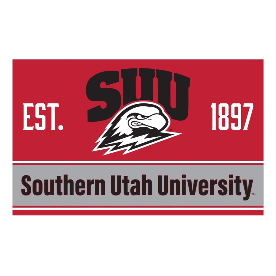 Southern Utah University Wood Sign with Frame Image 1