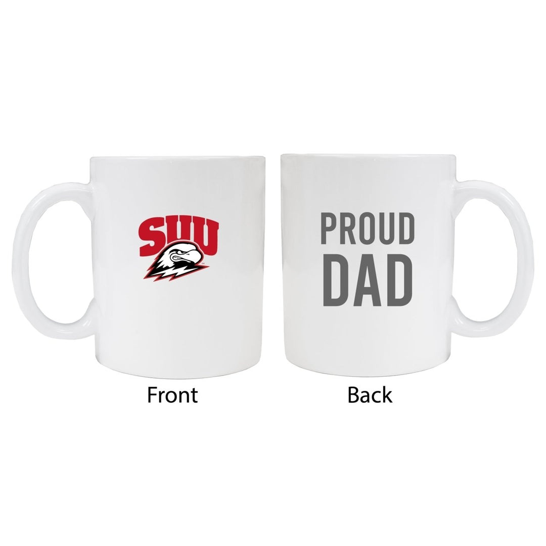 Southern Utah University Proud Dad Ceramic Coffee Mug - White Image 1