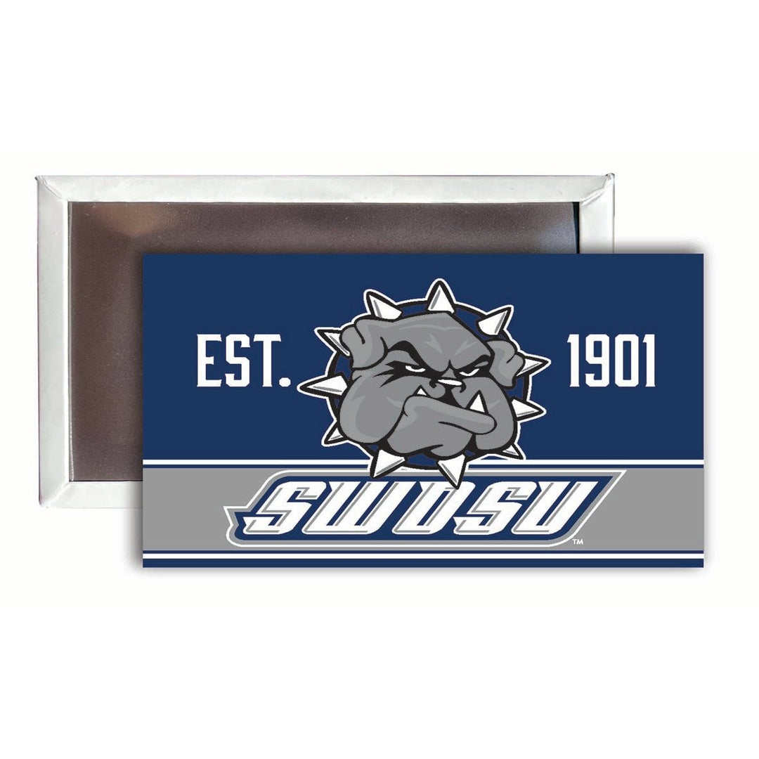 Southwestern Oklahoma State University 2x3-Inch NCAA Vibrant Collegiate Fridge Magnet - Multi-Surface Team Pride Image 1