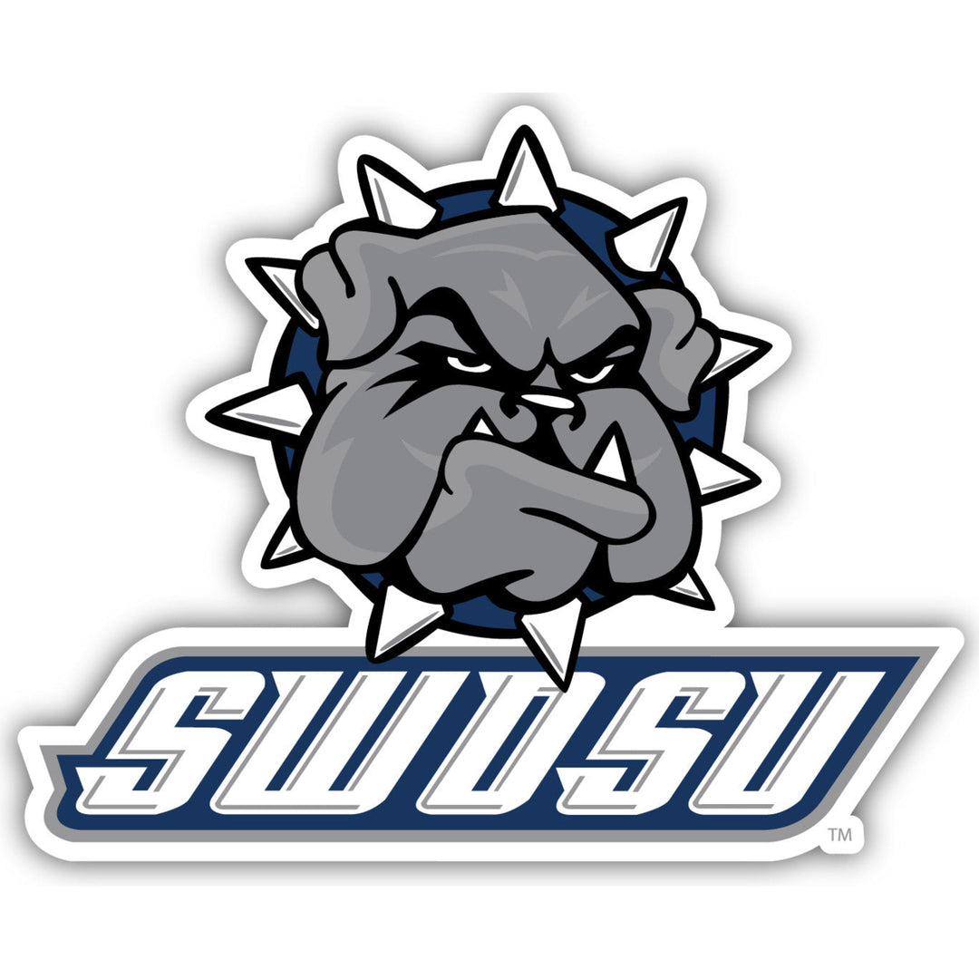 Southwestern Oklahoma State University 4-Inch Elegant School Logo NCAA Vinyl Decal Sticker for Fans, Students, and Image 1