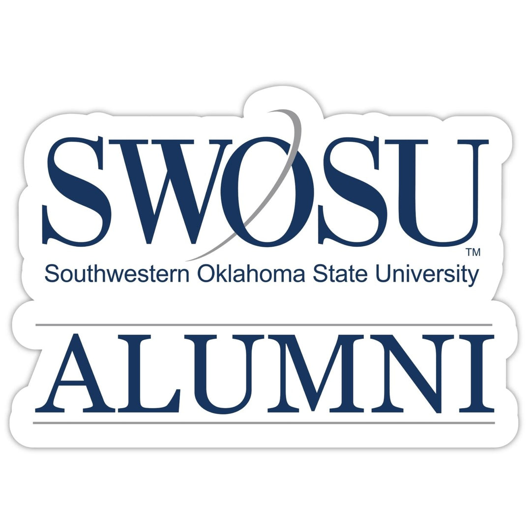 Southwestern Oklahoma State University 4-Inch Alumni NCAA Vinyl Sticker - Durable School Spirit Decal Image 1