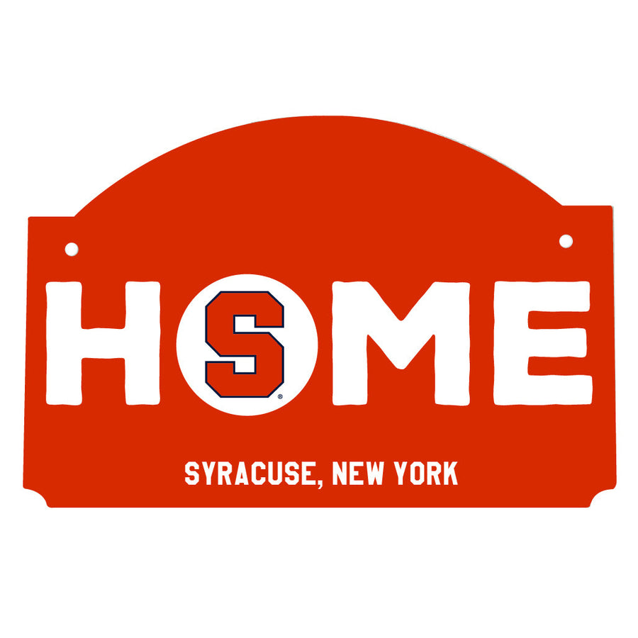 Syracuse Orange Wood Sign with String Image 1