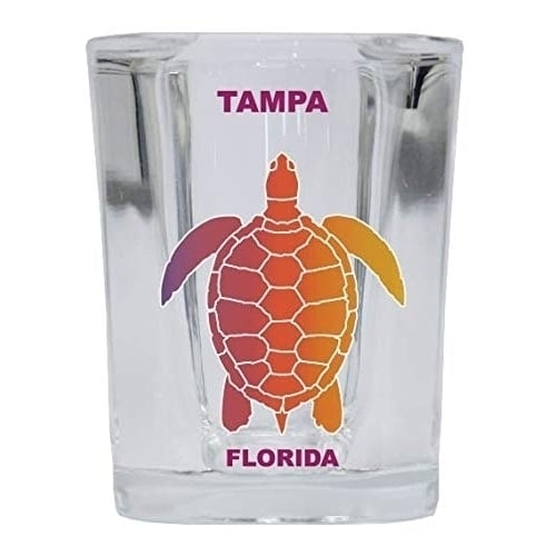 Tampa Florida Turtle Shot Glass Image 1