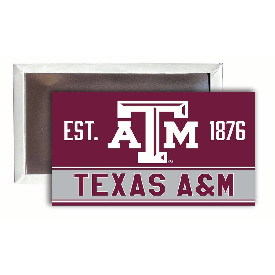 Texas AandM Aggies 2x3-Inch NCAA Vibrant Collegiate Fridge Magnet - Multi-Surface Team Pride Accessory Single Unit Image 1