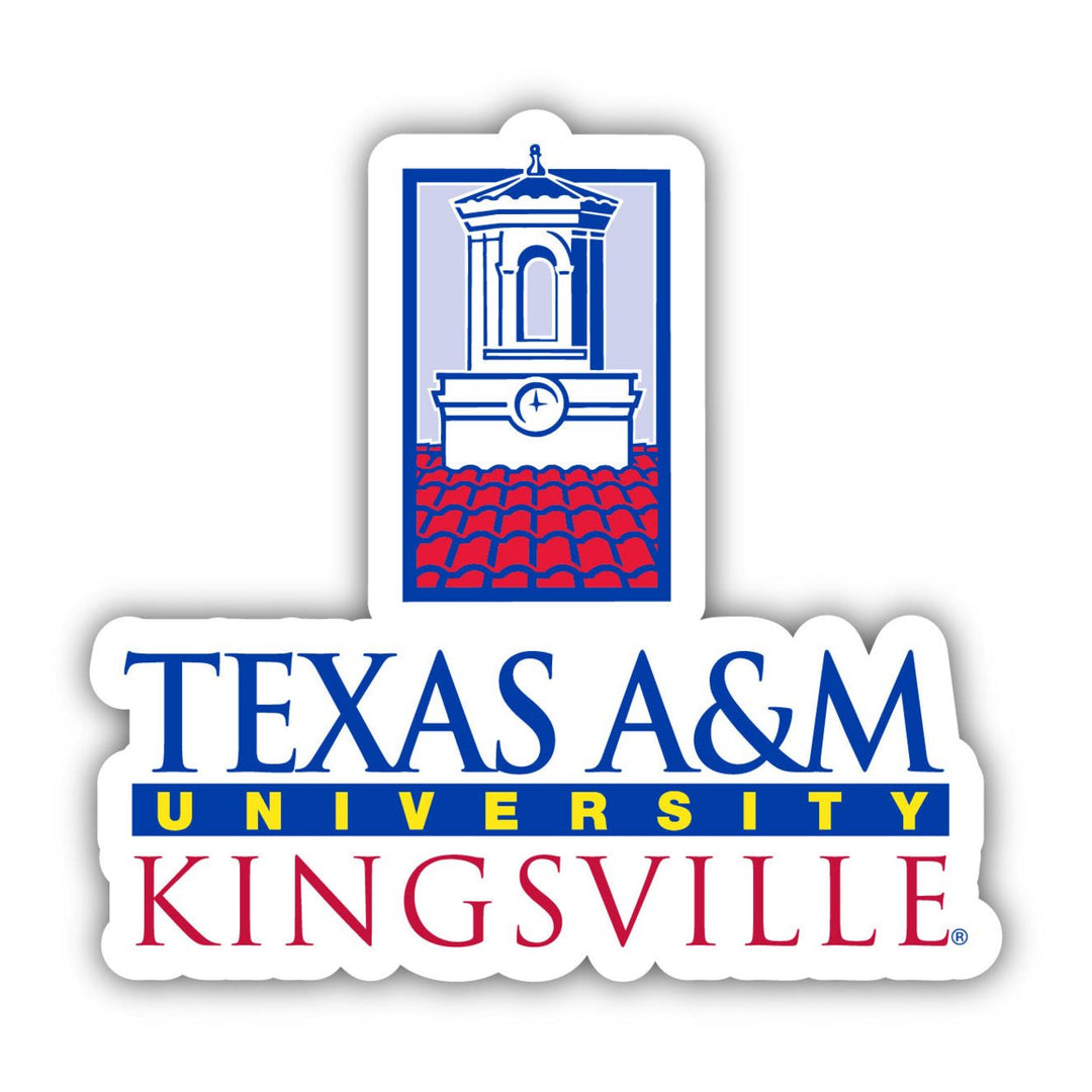 Texas AandM Kingsville Javelinas 4-Inch Elegant School Logo NCAA Vinyl Decal Sticker for Fans, Students, and Alumni Image 1