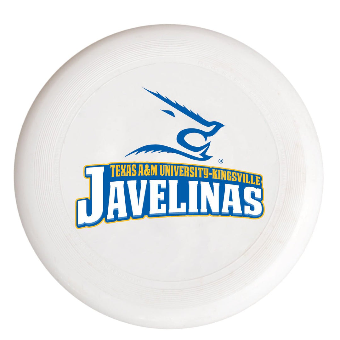 Texas AandM Kingsville Javelinas NCAA Licensed Flying Disc - Premium PVC, 10.75 Diameter, Perfect for Fans and Players Image 1