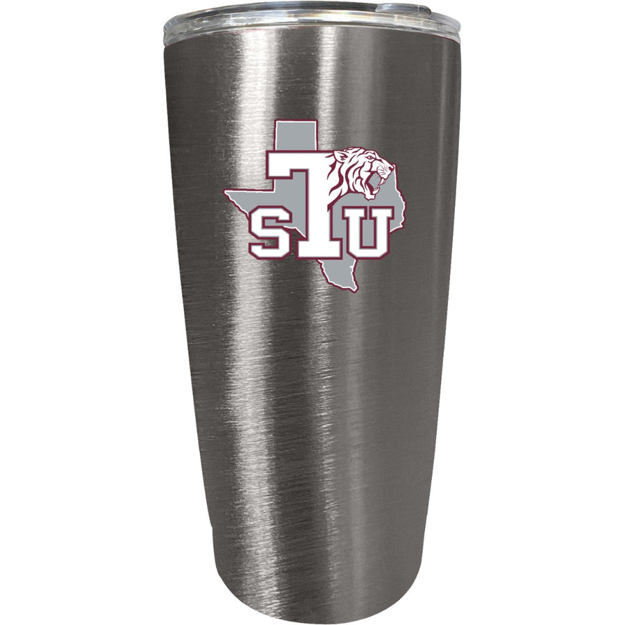 Texas Southern University 16 oz Insulated Stainless Steel Tumbler colorless Image 1