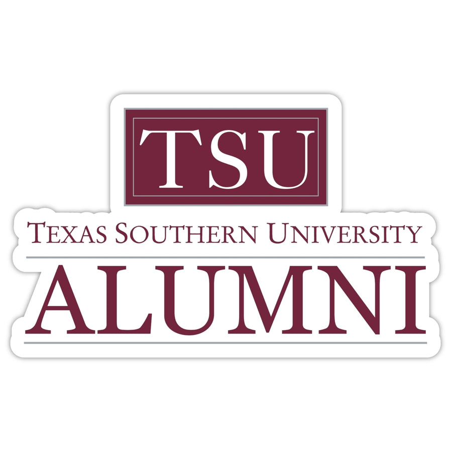 Texas Southern University Alumni 4" Sticker Image 1