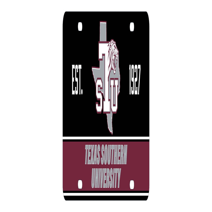 Texas Southern University Metal License Plate Image 2