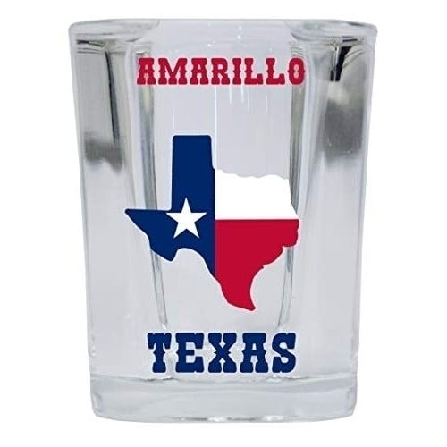 Texas Square Shot Glass Image 1