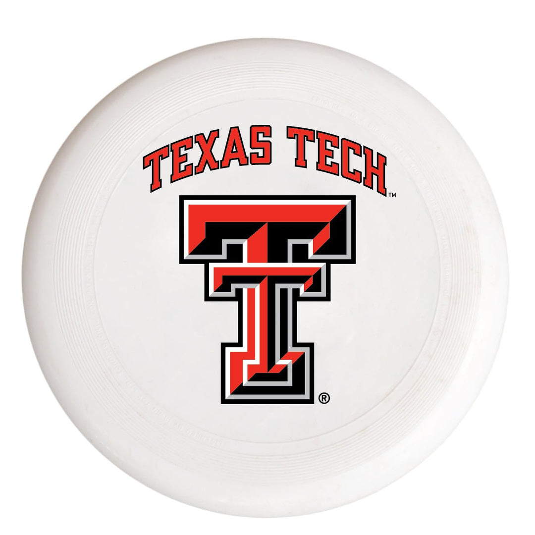 Texas Tech Red Raiders NCAA Licensed Flying Disc - Premium PVC, 10.75 Diameter, Perfect for Fans and Players of All Image 1