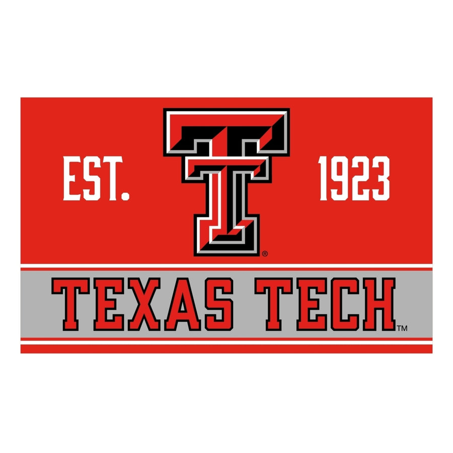 Texas Tech Red Raiders Wood Sign with Frame Image 1