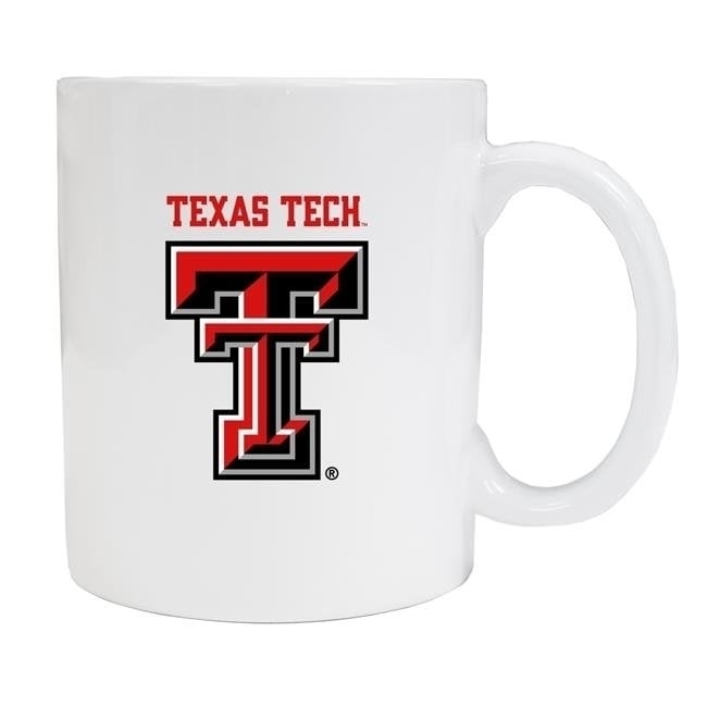 Texas Tech Red Raiders White Ceramic NCAA Fan Mug 2-Pack (White) Image 1