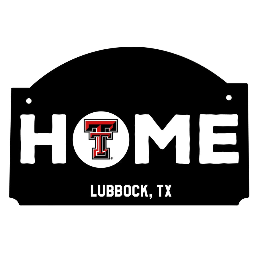 Texas Tech Red Raiders Wood Sign with String Image 1