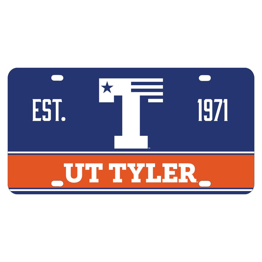 The University of Texas at Tyler Metal License Plate Image 1