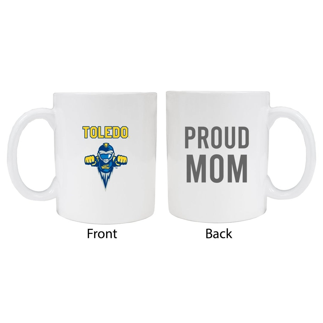 Toledo Rockets Proud Mom Ceramic Coffee Mug - White Image 1