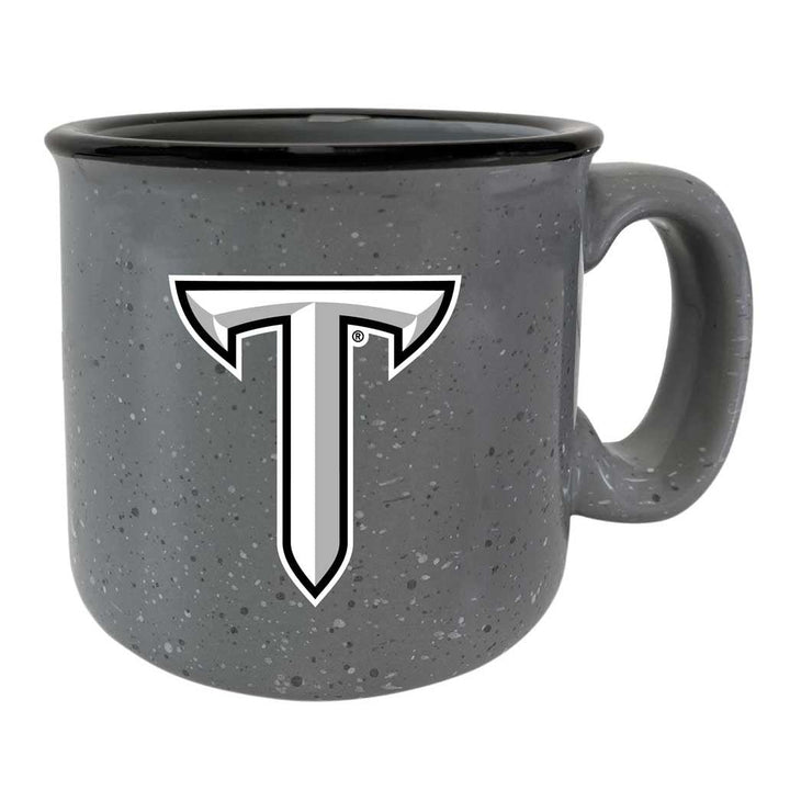 Troy University Speckled Ceramic Camper Coffee Mug - Choose Your Color Image 1