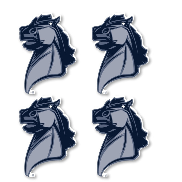 University of Central Oklahoma Bronchos 4-Inch Mascot Logo NCAA Vinyl Decal Sticker for Fans, Students, and Alumni Image 3