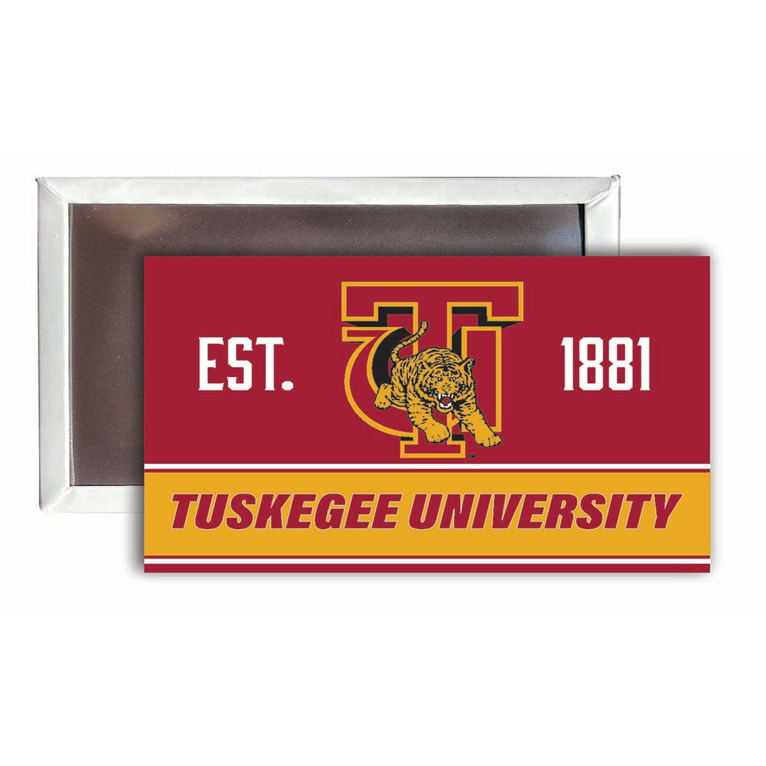 Tuskegee University 2x3-Inch NCAA Vibrant Collegiate Fridge Magnet - Multi-Surface Team Pride Accessory Single Unit Image 1