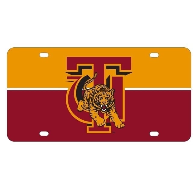 NCAA Tuskegee University Metal License Plate - Lightweight, Sturdy and Versatile Image 1