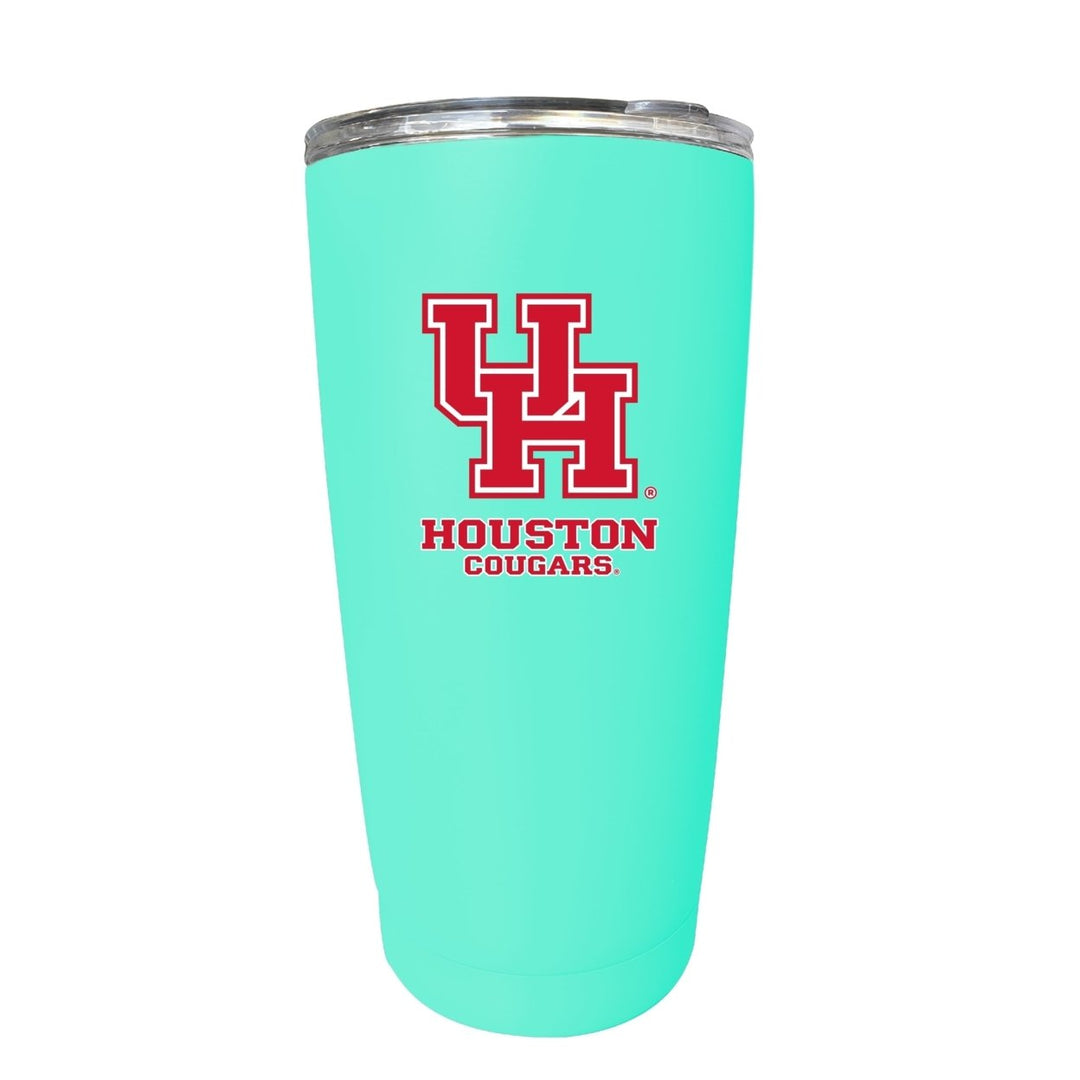 University of Houston NCAA Insulated Tumbler - 16oz Stainless Steel Travel Mug Choose Your Color Image 3