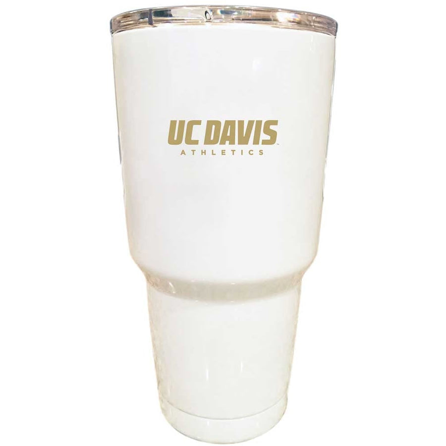 UC Davis Aggies 24 oz Choose Your Color Insulated Stainless Steel Tumbler Choose Your Color. Image 1