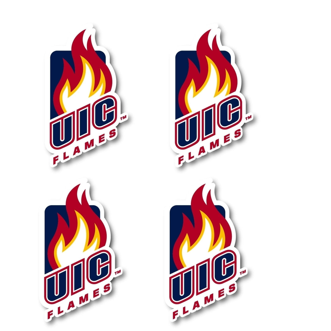 University of Illinois at Chicago 2-Inch Mascot Logo NCAA Vinyl Decal Sticker for Fans, Students, and Alumni Image 3