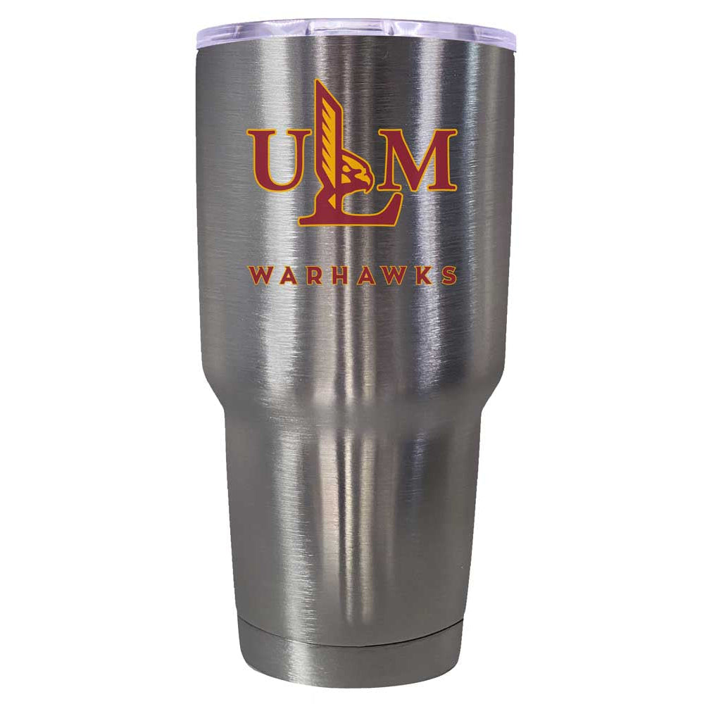 University of Louisiana Monroe 24 oz Choose Your Color Insulated Stainless Steel Tumbler Image 2