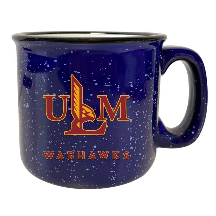 University of Louisiana Monroe Speckled Ceramic Camper Coffee Mug - Choose Your Color Image 1