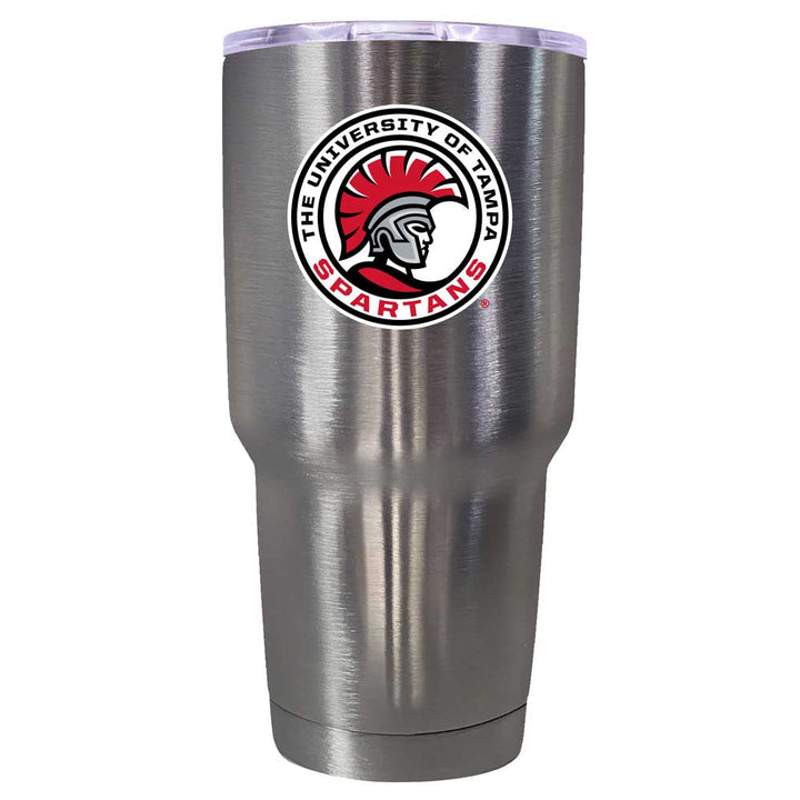 University of Tampa Spartans 24 oz Choose Your Color Insulated Stainless Steel Tumbler Image 2