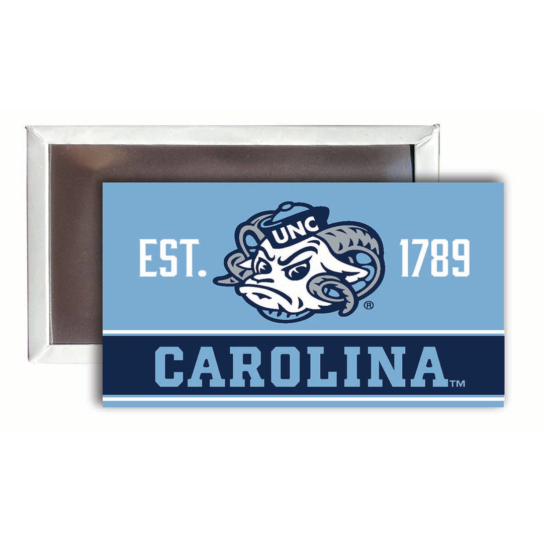 UNC Tar Heels 2x3-Inch NCAA Vibrant Collegiate Fridge Magnet - Multi-Surface Team Pride Accessory Single Unit Image 1