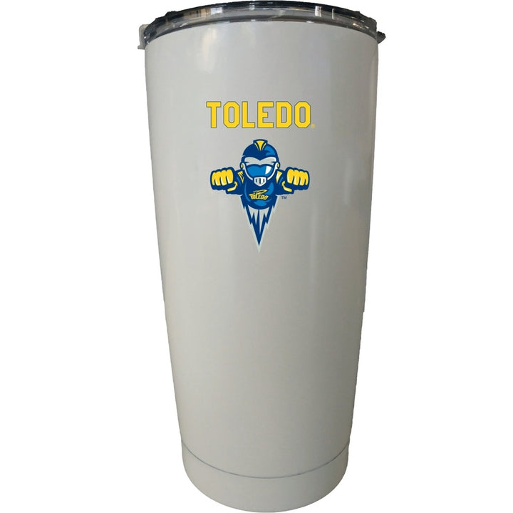 University of Toledo Choose Your Color Insulated Stainless Steel Tumbler Glossy brushed finish Image 1