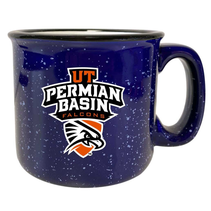 University of Texas of the Permian Basin Speckled Ceramic Camper Coffee Mug - Choose Your Color Image 1